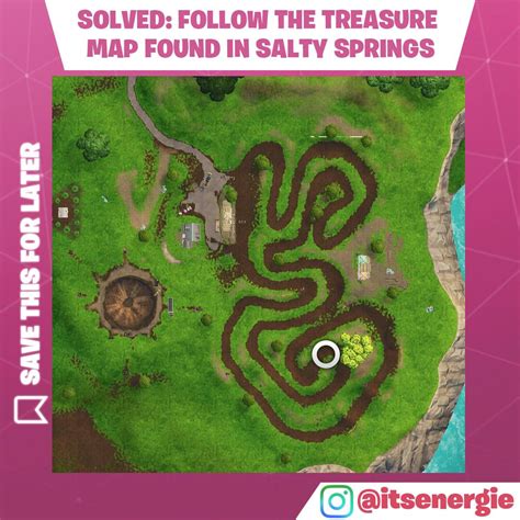 SOLVED Follow The Treasure Map Found In Salty Springs Week 3