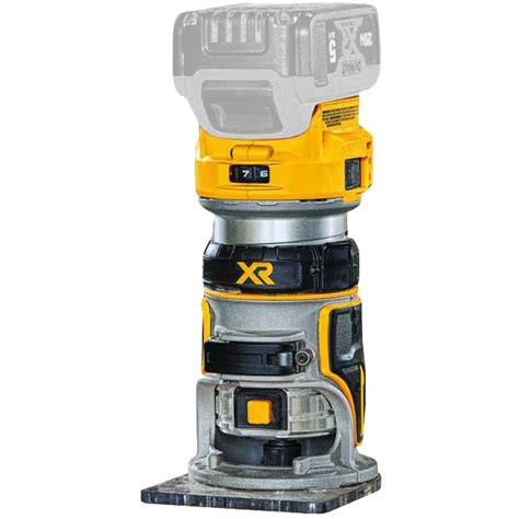 Dewalt Dcw Nt Body Only V Xr Brushless Mm Router Trimmer In