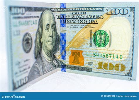 100 United States Dollars. United States One-hundred-dollar Bill. US ...