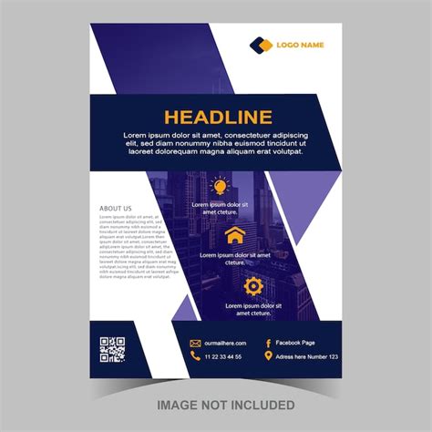 Premium Vector Corporate Business Flyer Design Modern Vector Template