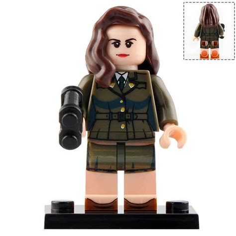 Peggy Carter Marvel Avengers Endgame Captain America Lego Minifigure