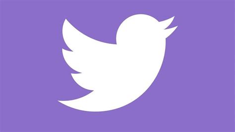 Purple Twitter Logo - LogoDix