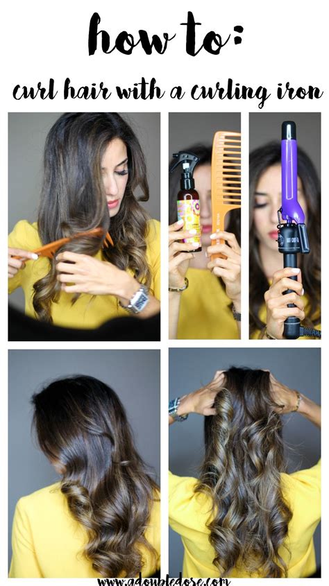 How To Curl Your Hair With A Curling Iron