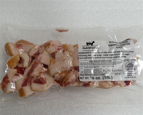 Heritage Pork Bacon Ends Cured Farmfoods