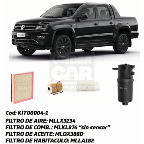 Tienda De Autopartes Kit De Filtros Volkswagen Amarok