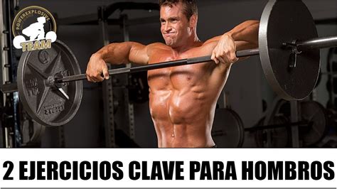 2 Ejercicios Clave Para El Entrenamiento De Hombros Youtube