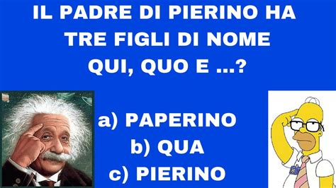 Test Degli Indovinelli Difficilissimi Con Soluzione Indovinelli A