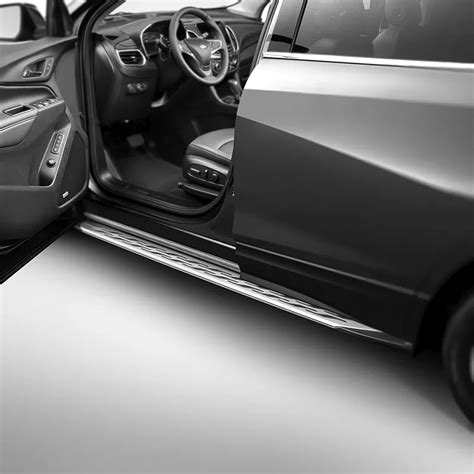 2020 Equinox Assist Steps Stainless Steel Cover Plate Black