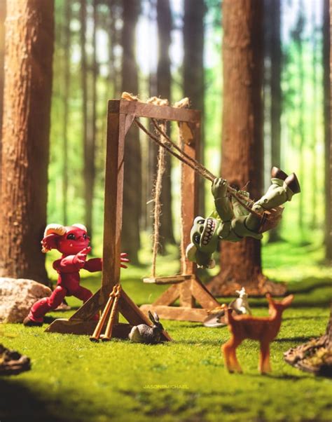 Photographer Combines Iconic Toys And Action With Outrageous Results