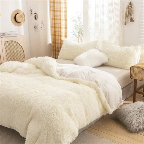 Fluffy Faux Fur Fleece Bed Linen Buy Online And Save