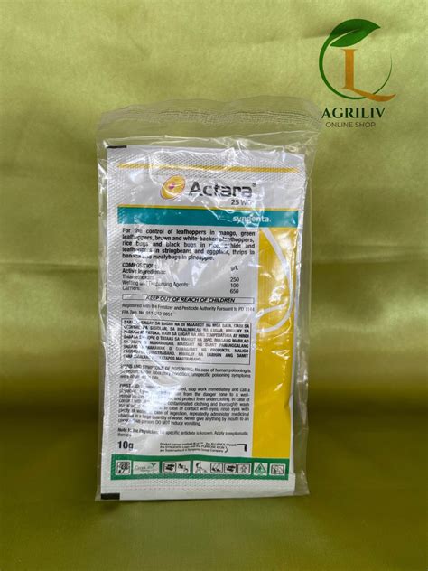 Actara Wg Insecticide Grams Syngenta Lazada Ph