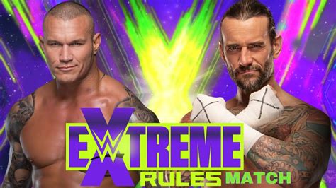 Wwe K Cm Punk Vs Randy Orton Extreme Rules Match Gameplay Ps