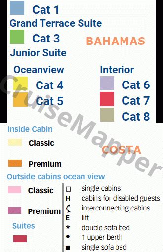 Margaritaville Paradise deck 6 plan | CruiseMapper