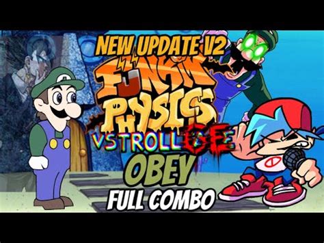 Fnf Funkin Physics The Rage Update Obey Full Combo Youtube