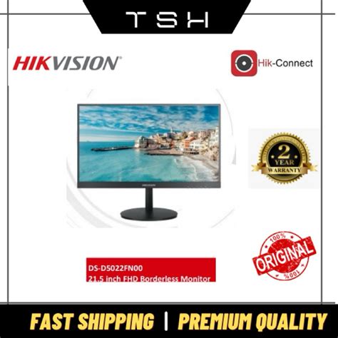 Hikvision DS-D5022FN00 21.5\" FHD Borderless Monitor | Shopee Malaysia