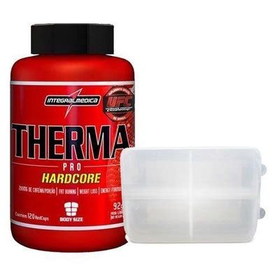 Termogênico Integralmédica Therma Pro Hardcore 60 Cápsulas Porta