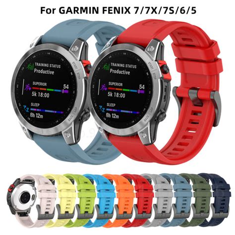 Mm Silicone Watch Band Straps For Garmin Fenix X S Pro X