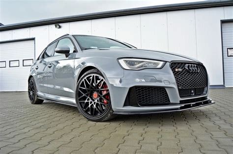 Audi Rs3 8v Sportback Lip Delantero V2 Importtuner