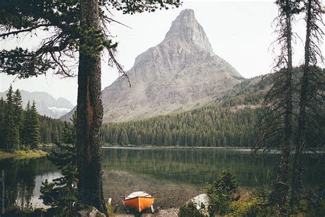 "Swiftcurrent Lake" by Stocksy Contributor "Dylan Furst" - Stocksy