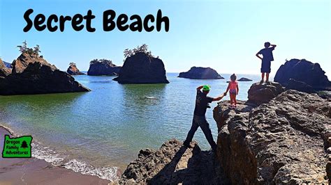 We Found A Secret Beach Brookings Oregon