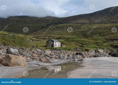 Keem Bay Beach in Achill Island Stock Image - Image of beautiful, tourism: 157050295