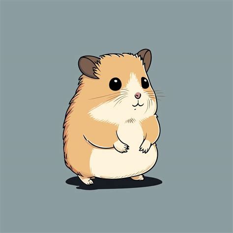 small animal mammal rodent hamster 18973697 Vector Art at Vecteezy