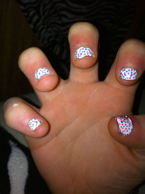 Cute Nail Art For Really Short Nails Really Short Nails Cute Short