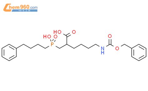 Hexanoic Acid Hydroxy Phenylbutyl Phosphinyl Methyl