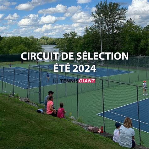 Annonce Des Dates Du Circuit De S Lection Pr Sent Par Tennis Giant