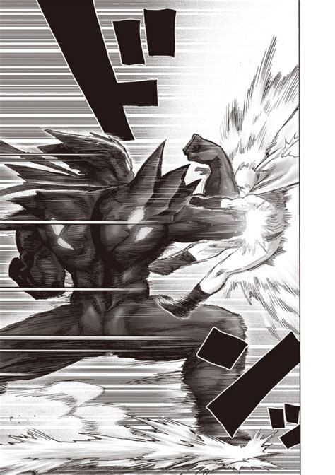 Awakened Garou Vs Saitama Chapter Raw Manga Wallpaper One Punch