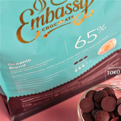 Jual Tulip Embassy Chocolate Oceanic Blend Kg Dark Couverture