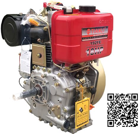 Single Cylinder Vertical Direct Injection 4 Stroke Air Cooled Diesel Engine