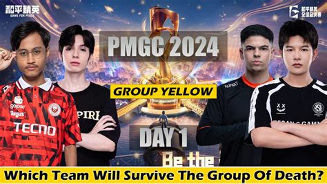 Live Pmgc League Group Yellow Day Pubg Mobile Global