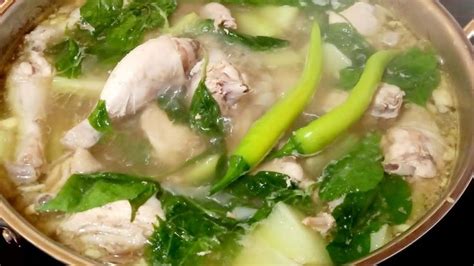 Tinolang Manok in Papaya/Chicken Tinola Recipe | Tinola recipe, Papaya chicken, Recipes