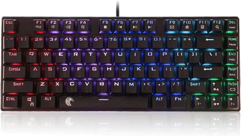 E Yooso Z Small Mechanical Gaming Keyboard Rgb Illuminated Outemu