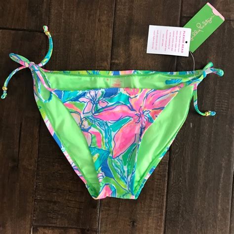 Lilly Pulitzer Swim Lilly Pulitzer Tropic String Bikini Bottom