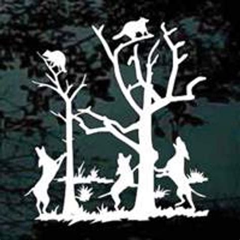 Coon Hunting Decals And Stickers Decal Junky