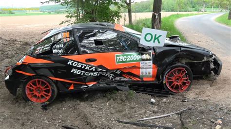 Tec Rally Tarmac Masters Action Big Crash By Rrv Youtube