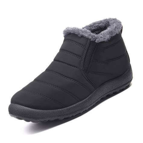 Unverw Stliche Wasserdichte Schnee Schuhe F R Frauen Pl Sch Gef Ttert