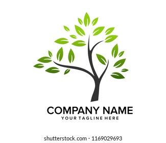 Green Tree Logo Vector Stock Vector (Royalty Free) 1169029693 ...