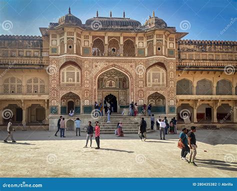 The Famous Amber Fort The Fortified Residence Of Raja Man Singh I In