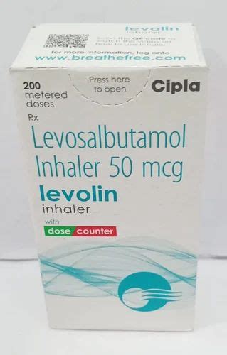 Levolin Levosalbutamol Inhaler Cipla At Rs Piece In Nagpur Id