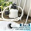 Amazon Zhengmy Pool Drain Valve Cap And O Ring Sand Filter