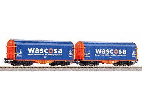 Piko G Terwagenset Schiebeplanenwagen Wascosa Sbb X H