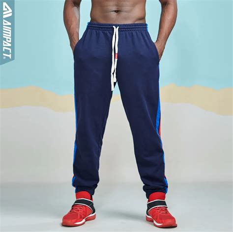 Aimpact Sporty Cotton Pants For Men Casual Sweatpants Male Track Pants