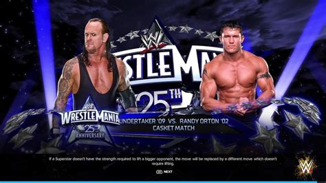 UNDERTAKER VS RANDY ORTON IN A CASKET MATCH AT WRESTLEMANIA 25