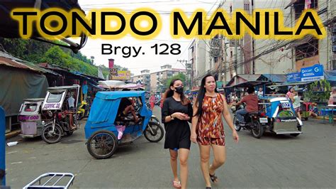 Walking The Infamous Tondo Manila Barangay 128 Walking Philippines