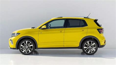 2023 Volkswagen T-Cross unveiled; previews Taigun facelift | Team-BHP