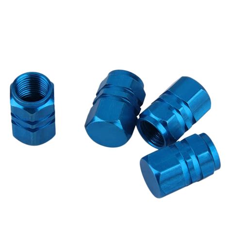 Universalauto Bicycle Car Tire Valve Caps Pcs Aluminum Tyre Wheel