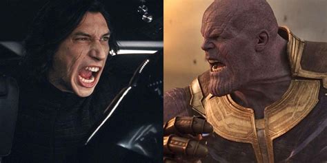 Star Wars 5 Ways Kylo Ren Can Beat MCU S Thanos 5 Ways Thanos Would